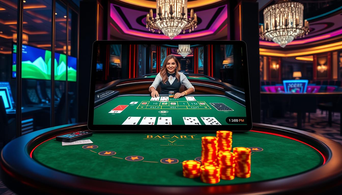 Baccarat Online dengan Live Dealer Terbaik